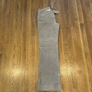 J Crew women’s corduroy trouser pants.